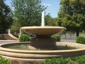 Water Fountain at Chenal Country Club